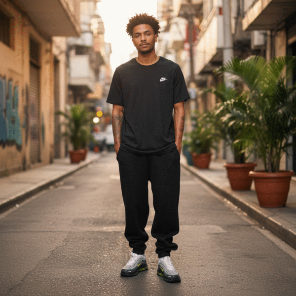 Ensemble Nike Sportswear Club (Noir/Blanc)