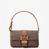 Ophidia Small Top Handle Bag Brown