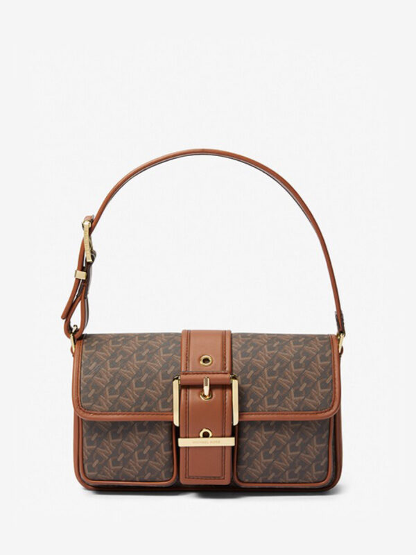 Ophidia Small Top Handle Bag Brown