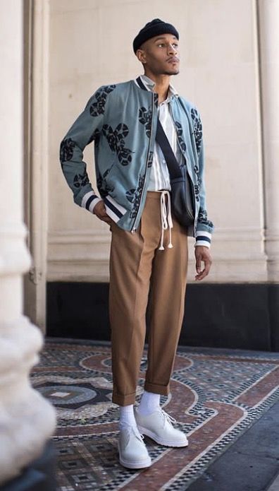 Chino mit Stretch-Anteil in black